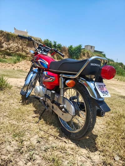 Honda CG 125 model 2022 complete file biometric totally guanine bike