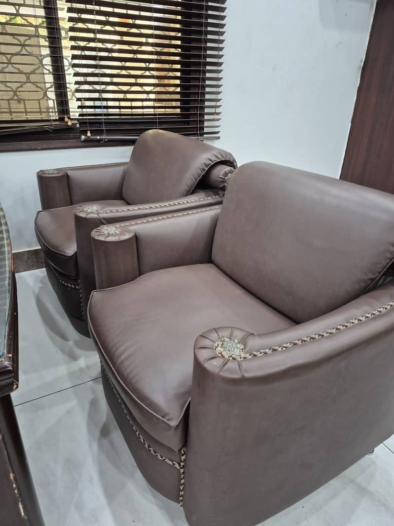 Two single sofas best Royal look sofas in VIP condition 1