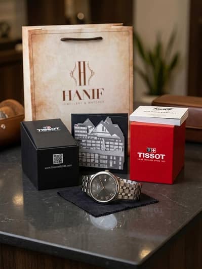 Tissot Classic Dream (Black Dial) Hanif Jewelers Warranty