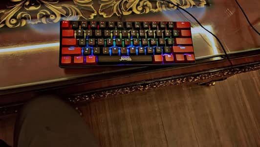 FULLY MACHINICAL RGB GAMING KEYBOARD WITH 12 DIFFERENT RGB LIGHTS