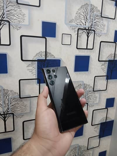 Samsung Mobile S22 Ultra 12/512GB Dual sim,officially pta approved
