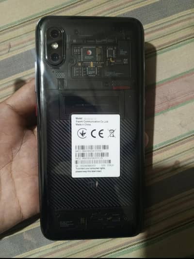flagship phone transparent edition with special features of Xiaomi