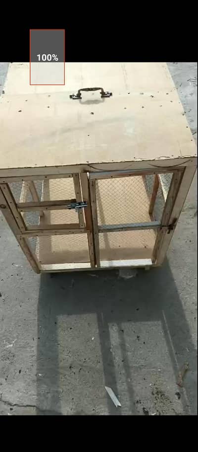 WOODEN CAGE FOR SALE