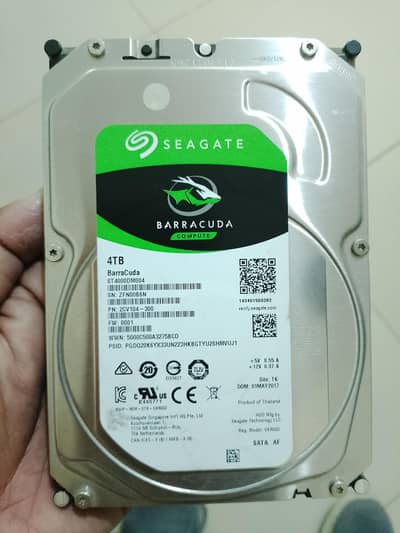 Seagate 4TB Barracuda
