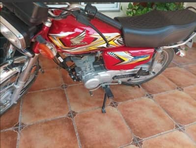 Honda cg 125 2024 model new sticker