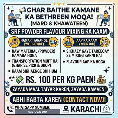 Ghar Baithe Part-Time Kaam Karen Aur Rozana Kamaen!