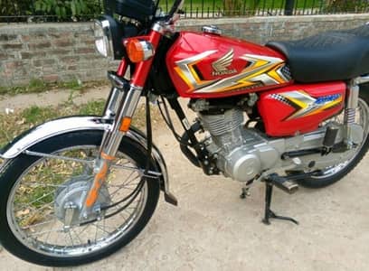 Honda CG 125 2025 Red LusSsh Febulus Gift For Honda Lovers!