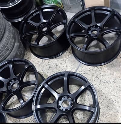 19 inch rims vossen for civic x, mark x , accord , camry and 5 nut 114