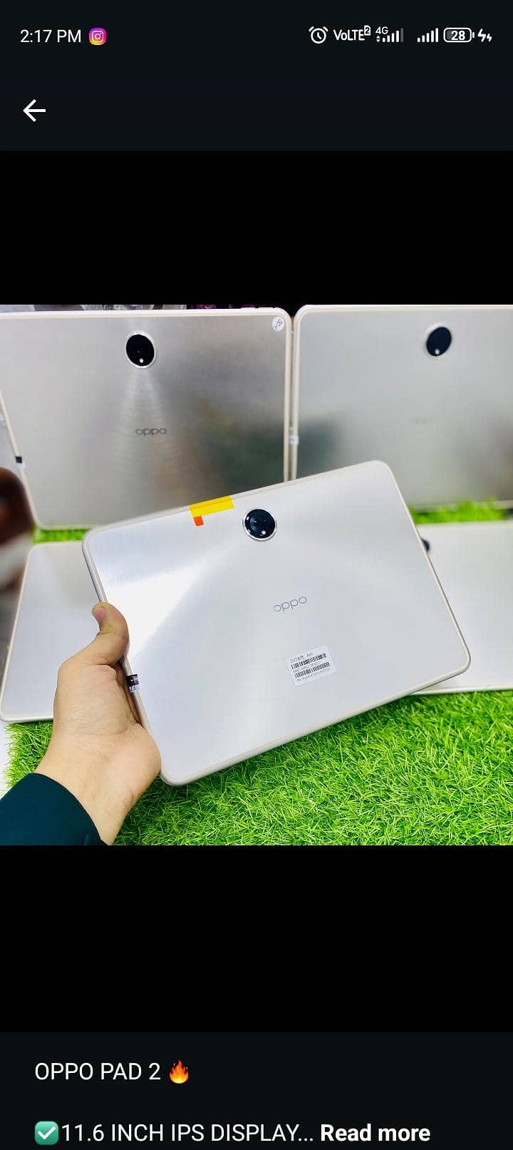 Tab oppo pad 2 8/128 1