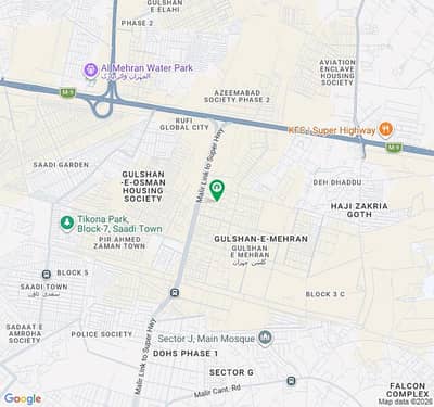 Prime Commercial Opportunity: 150 Sq. Yd Plot in Gulshan-e-Meehran, Sector 1, Block A