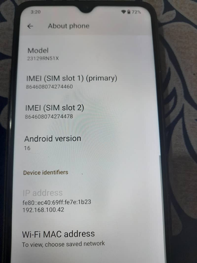 redmi A3.4/128 coll me 03003339573. . 2