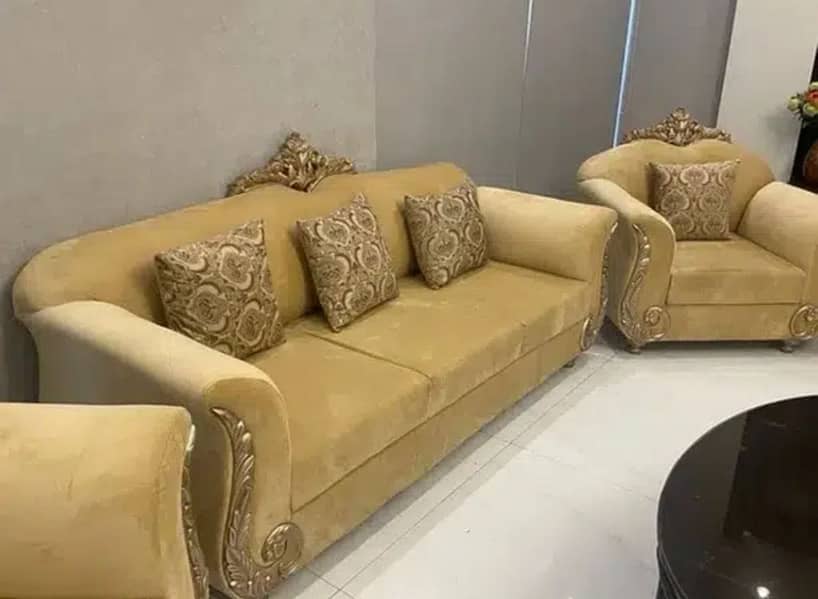 BEIGE SOFA SET 2