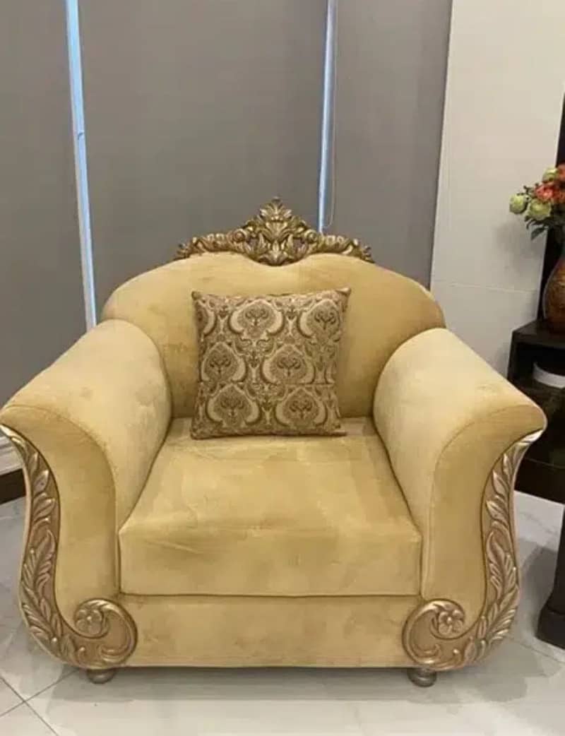 BEIGE SOFA SET 4
