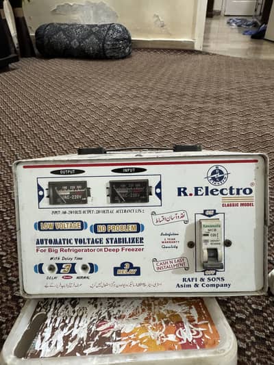 Stabilizer for big fridge and deep freezer