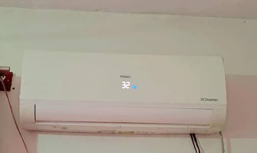 Haier 1.5 Tone Inverter 2 Years Use . 10/10 condition