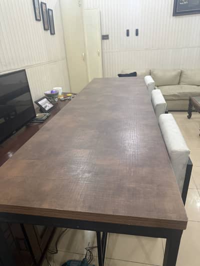 Bar table and chairs