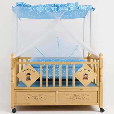 Baby Bed with Cradle