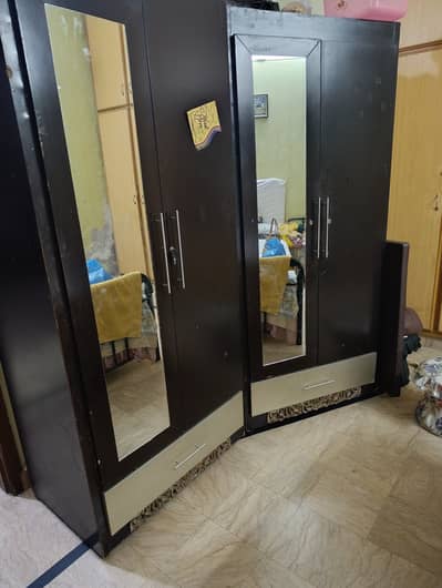 wooden wardrobe-Almari For Sale
