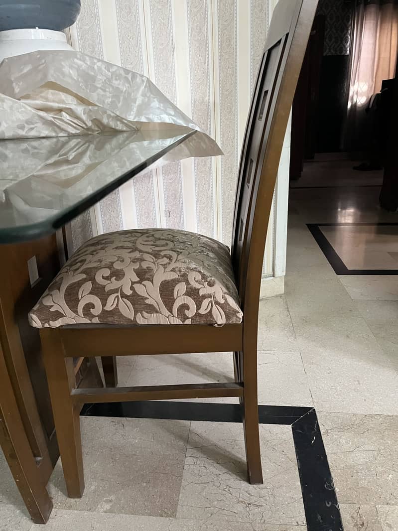 6 chairs dining table set 2