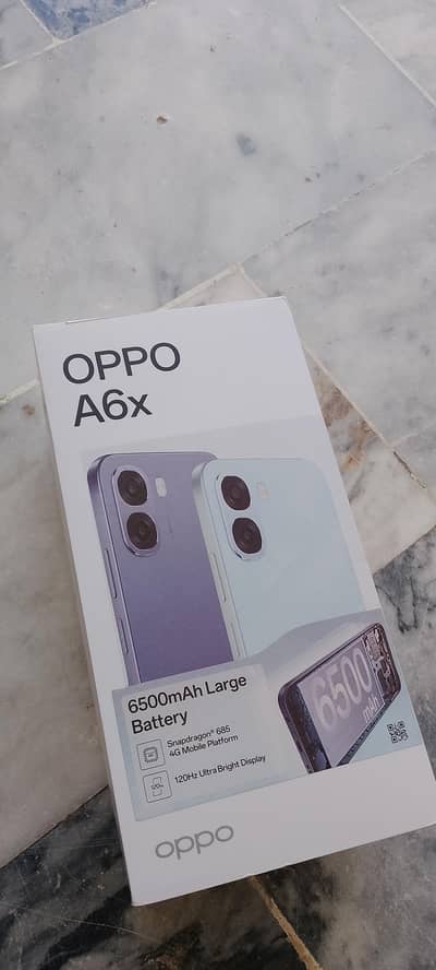 OPPO a6x for sale