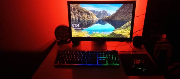 Gaming pc with rx 580