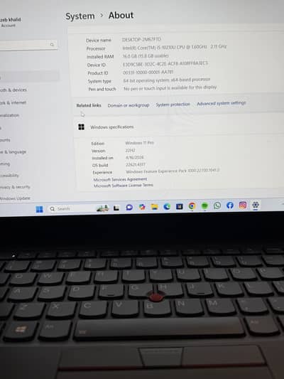 Lenovo x1 carbon core i5 10 gen