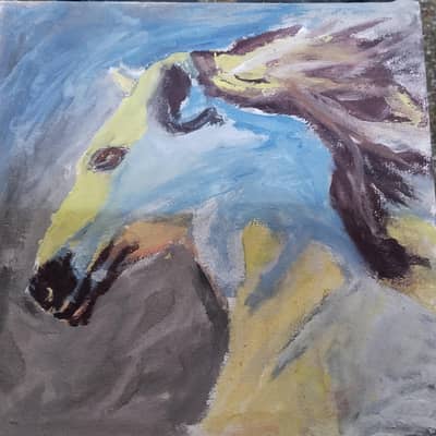 Horse painting