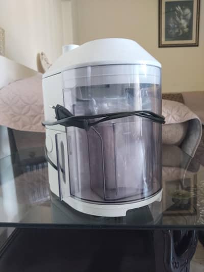 New Braun juicer