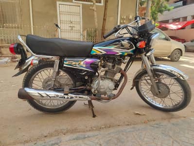 Honda CG 125 2019 last month