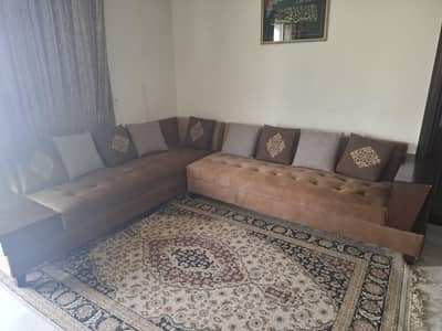 Used L shaped 7 seater Sofa for sale