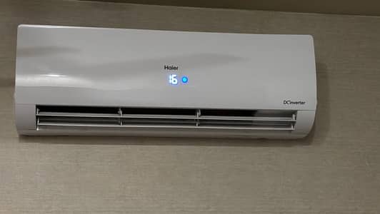 Haier AC 2 years used Inverter 2 Ton with warranty card