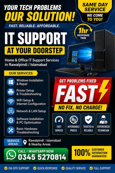 Home & Office IT Support Services