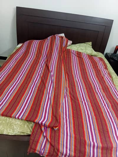 2 razai gadday with cover new . good condition each price is 3500