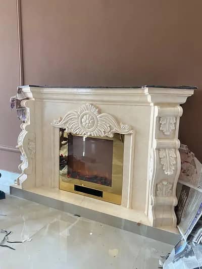 Fireplace cutome made fireplace,premium fabirc gold,silver,copper all