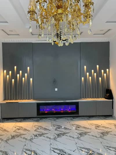 3D Electric Fireplace