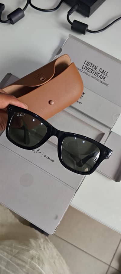 Ray-Ban Wayfarer RW4006 Sunglasses Black Green Lens