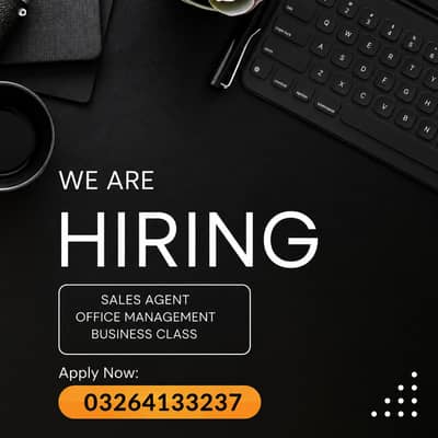 WE ARE HIRING MALES AND FEMALES STAFF FOR OFFICE WORK