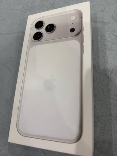 iPhone 17 pro max 512gb non PTA 100% health both esim 10/10