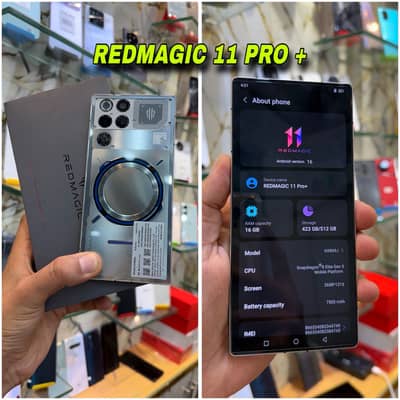 REDMAGIC 11 Pro+ 16GB/512GB | 144Hz AMOLED | PUBG 120FPS