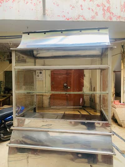 burger counter for sale plus fryer