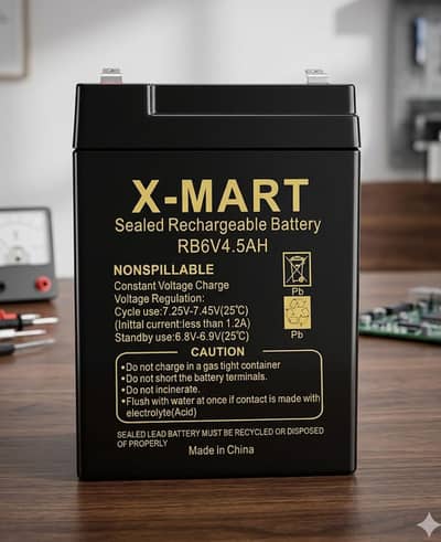 X MART sealed rechargeable battery