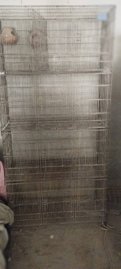 8 Feet Height x 4 Feet Width heavyweight cages with Madki 03102797127