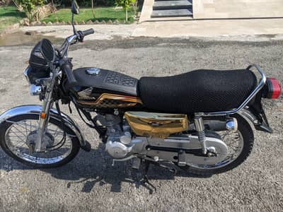 Honda CG125 Special Edition Gold – 2024 model