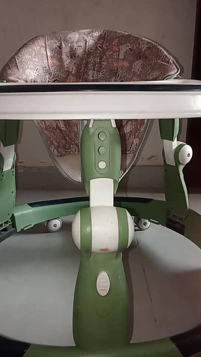 walker with led light and music