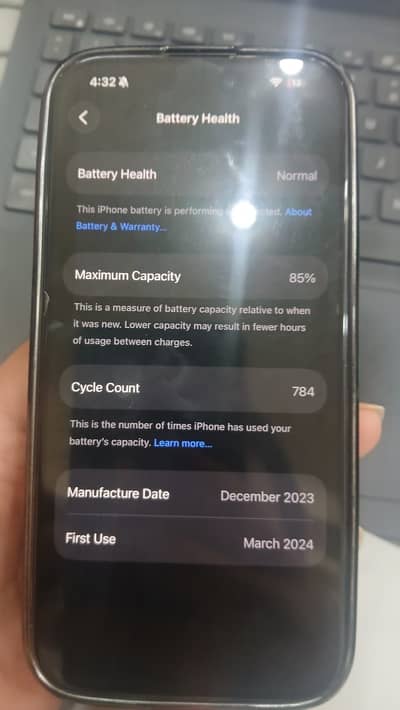 Iphone 15 pro black 128 gb Jv