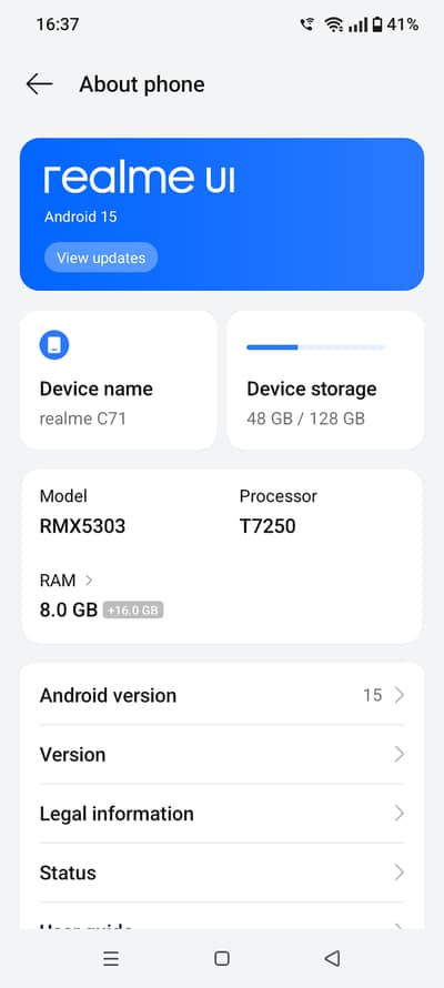 Realme C71