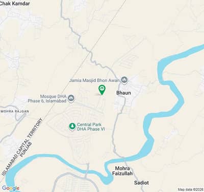 2 Kanal ( PAIR PLOT ) For Sale in River View Block, Sold Land, Level, Possession Plots DHA 6 Islamabad