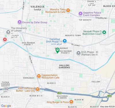 5 Marla Plot in DHA Rahbar Phase 2 Block N Super Hot Location