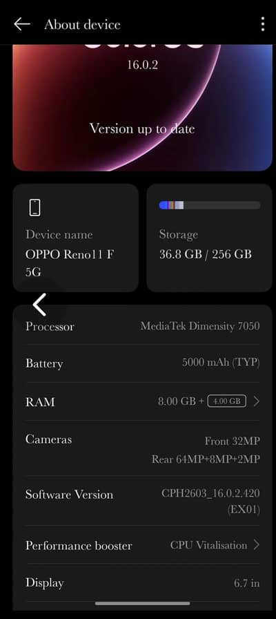 Oppo Reno 11f