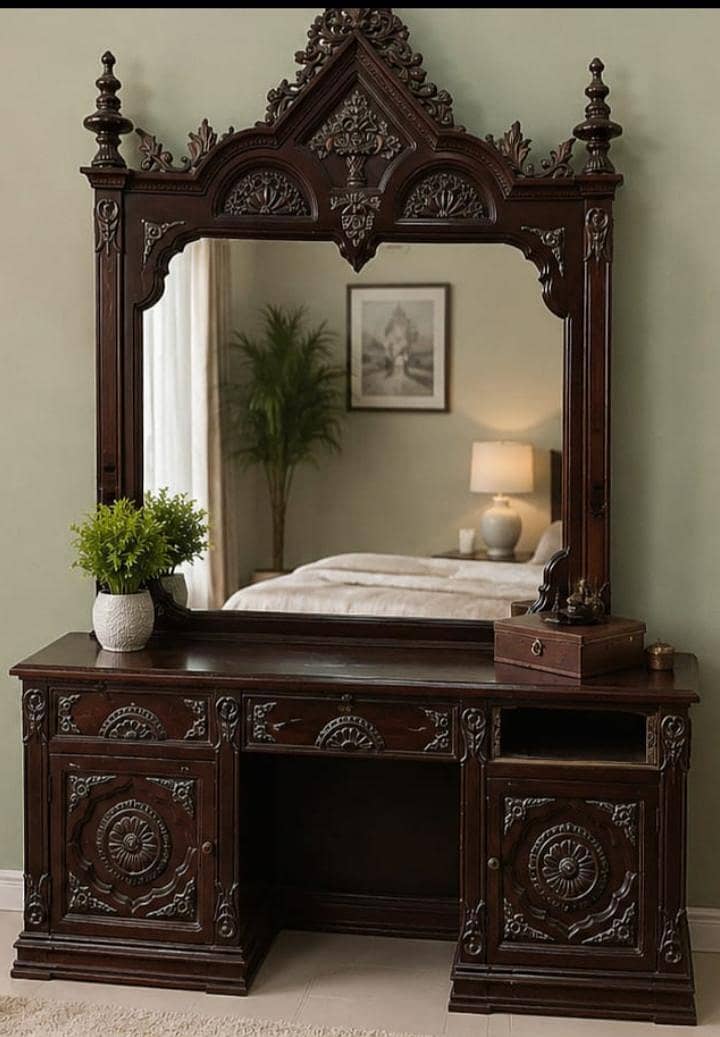 Chinioty Bed & Dressing Table 1